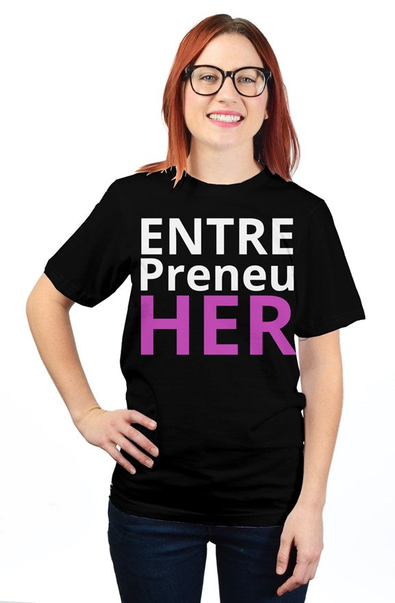 "EntrepreneuHER" Unisex T Shirt