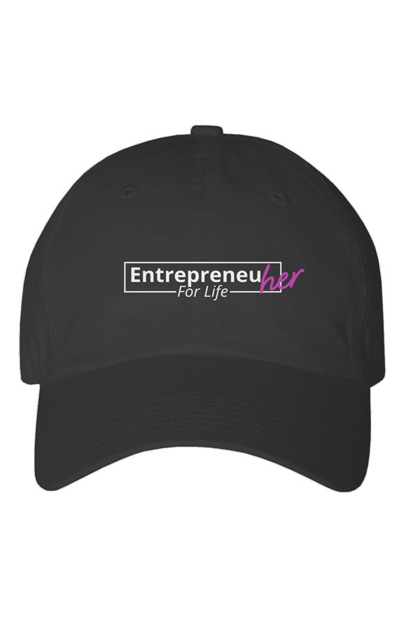 "EntrepreneuHER For Life" Youth Dad Hat 
