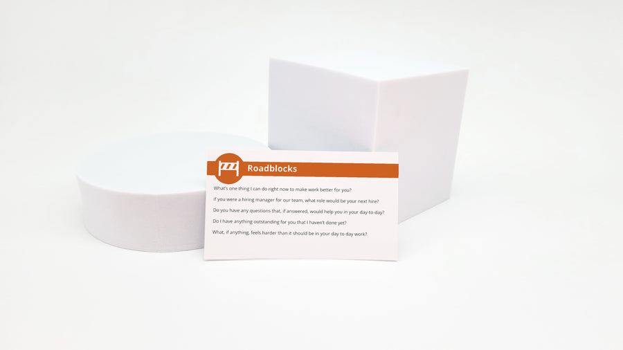 Meeting Starter Cards - Cards with 50 questions to effectively start meetings