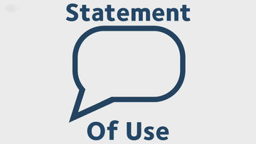 Statement of Use (1 week)